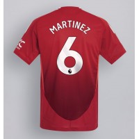 Echipament fotbal Manchester United Lisandro Martinez #6 Tricou Acasa 2024-25 maneca scurta